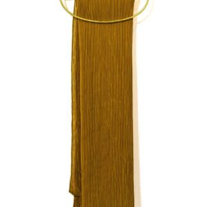 PLEATED PLAIN SHAWL 180 X 70