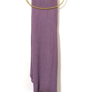 PLEATED PLAIN SHAWL 180 X 70