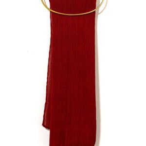 PLEATED PLAIN SHAWL 180 X 70 new