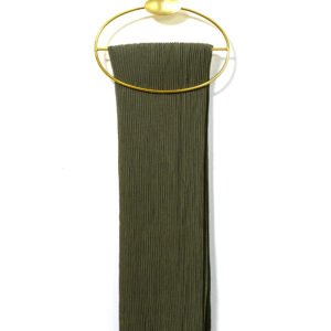 PLEATED PLAIN SHAWL 180 X 70