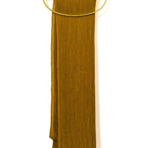 PLEATED PLAIN SHAWL 180 X 70