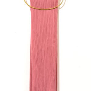 PLEATED PLAIN SHAWL 180 X 70